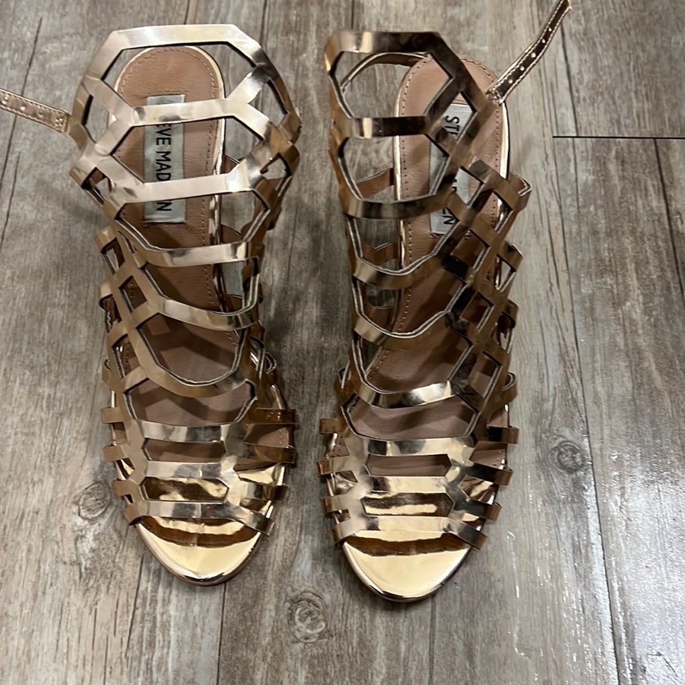 Steve Madden Rose Gold Heels